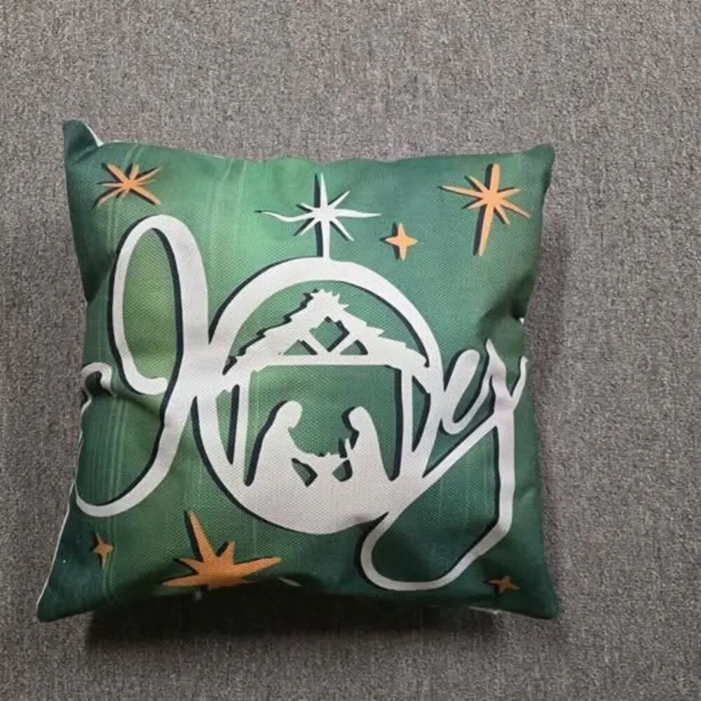 Set of 2 Christmas Pillows- 